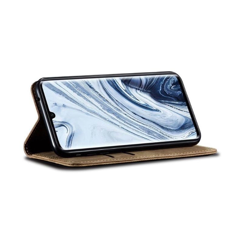 Housse Xiaomi Mi Note 10 / Note 10 Pro simili cuir style jeans