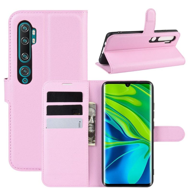 Housse Xiaomi Mi Note 10 / Note 10 Pro style cuir portefeuille