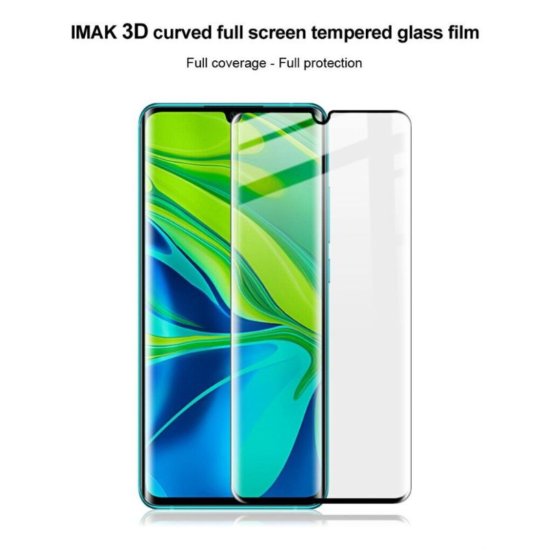 Protection d’écran Xiaomi Mi Note 10 / Note 10 Pro en verre trempé full size