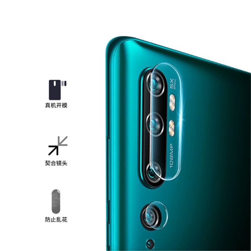 Xiaomi Mi Note 10 / Note 10 Pro - 2 films en verre trempé pour objectif camera arrière