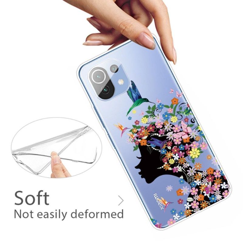 Coque Xiaomi Mi 11 Colibri Fleurs