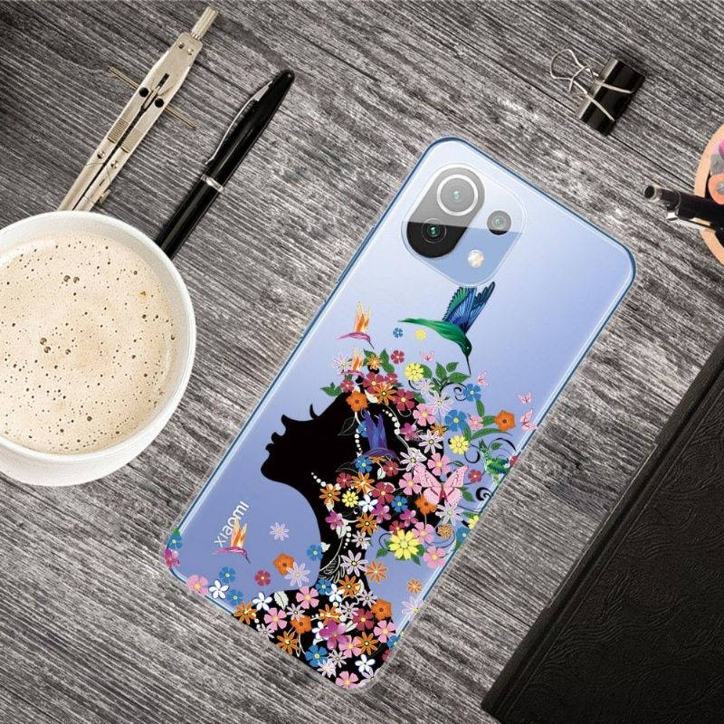 Coque Xiaomi Mi 11 Colibri Fleurs