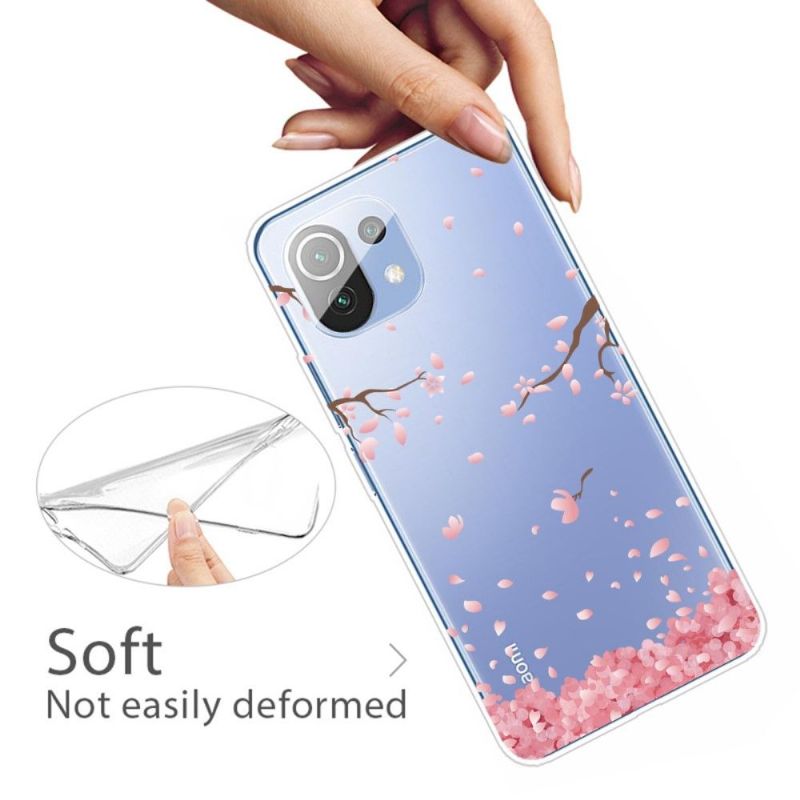 Coque Xiaomi Mi 11 Pink Flower