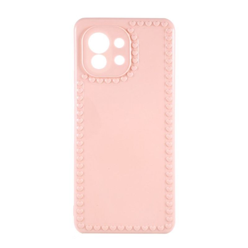 Coque Xiaomi Mi 11 Silicone Coeurs