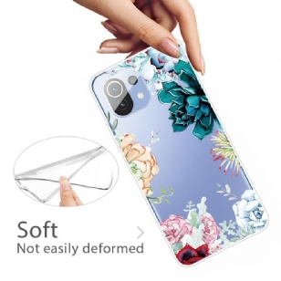 Coque Xiaomi Mi 11 variété de fleurs