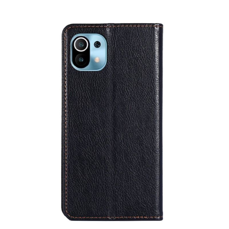 Flip cover Xiaomi Mi 11 PURE simili cuir