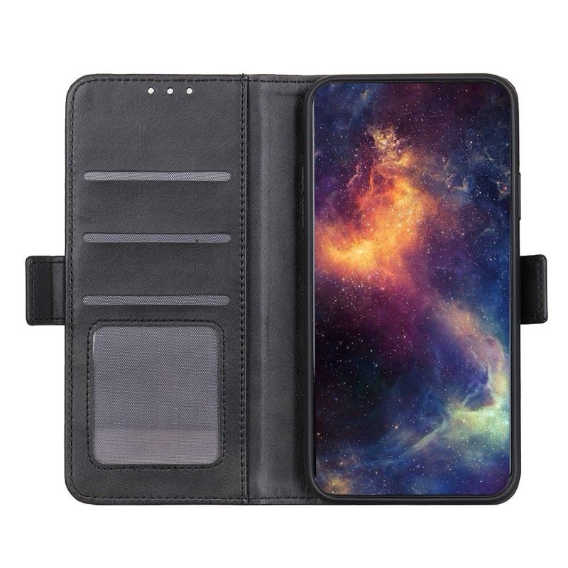 Housse portefeuille Xiaomi Mi 11 simili cuir mat