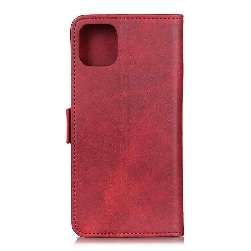 Housse portefeuille Xiaomi Mi 11 simili cuir mat