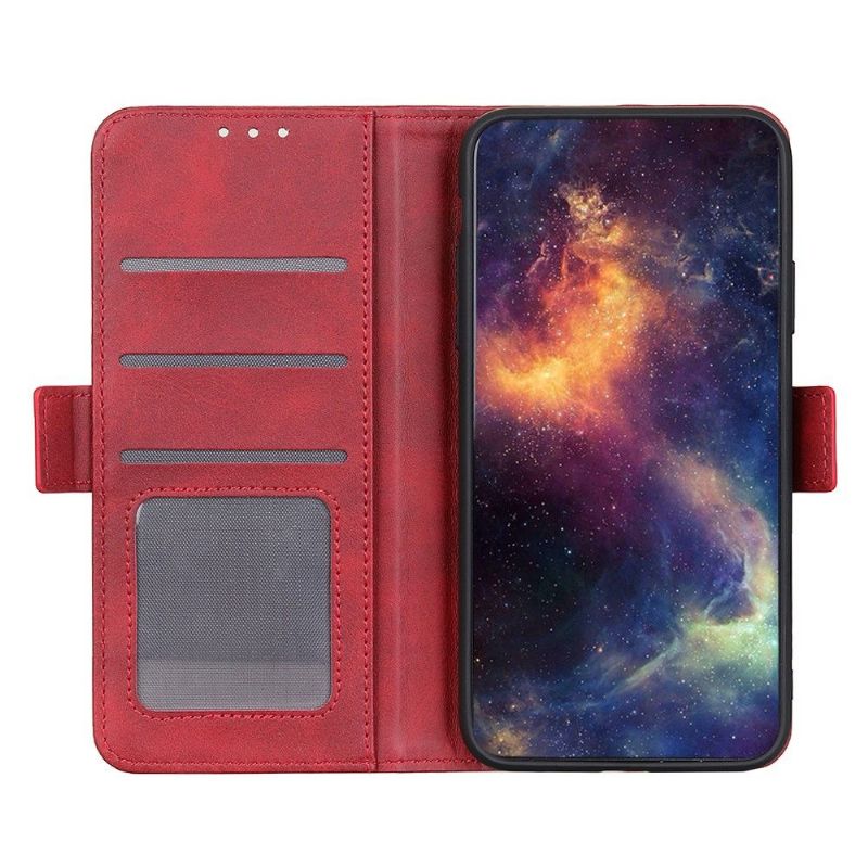 Housse portefeuille Xiaomi Mi 11 simili cuir mat