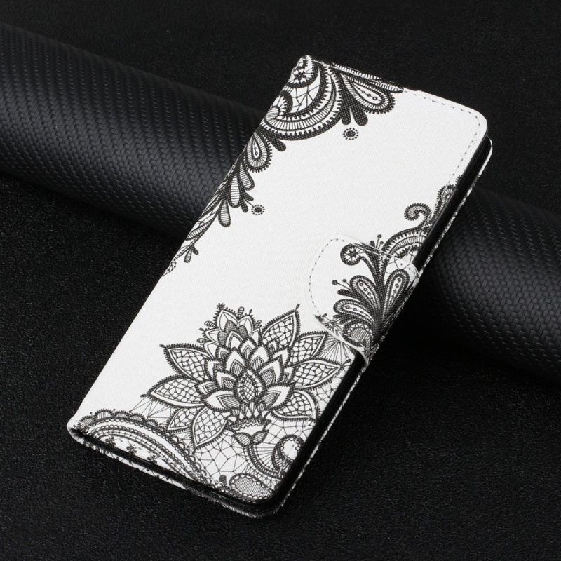 Housse Xiaomi Mi 11 fleurs dentelle