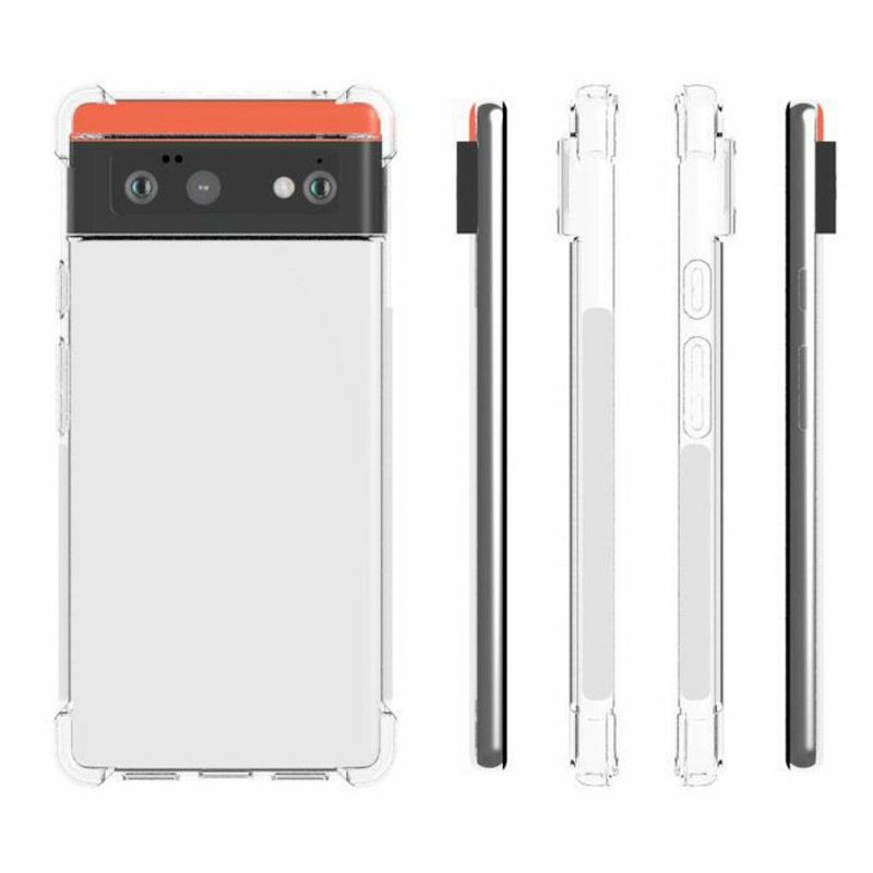 Coque Google Pixel 6 transparente angles renforcés