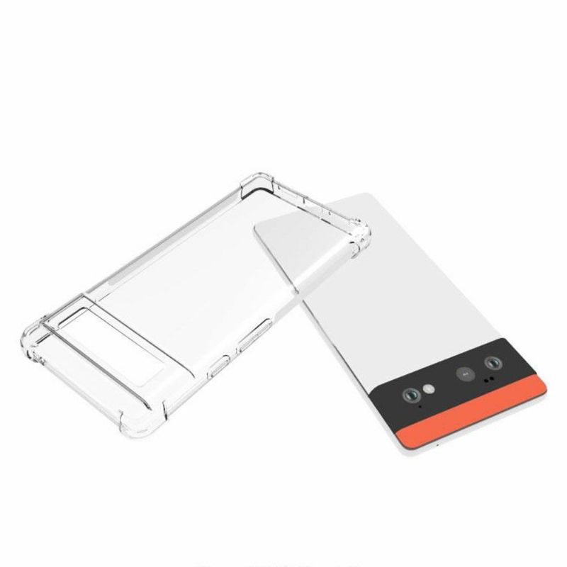 Coque Google Pixel 6 transparente angles renforcés