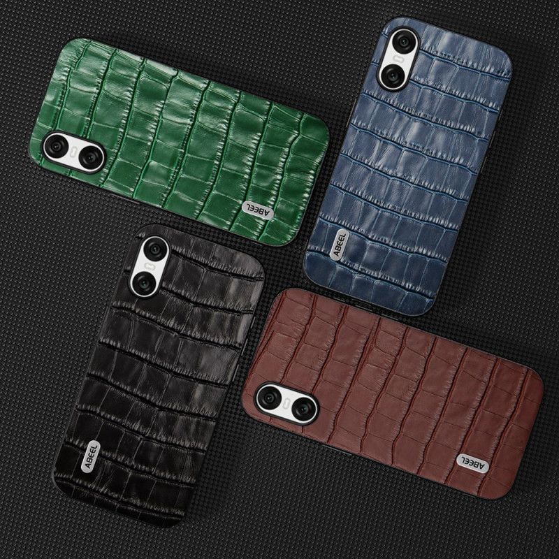 Coque Sony Xperia 10 VI Texture Crocodile