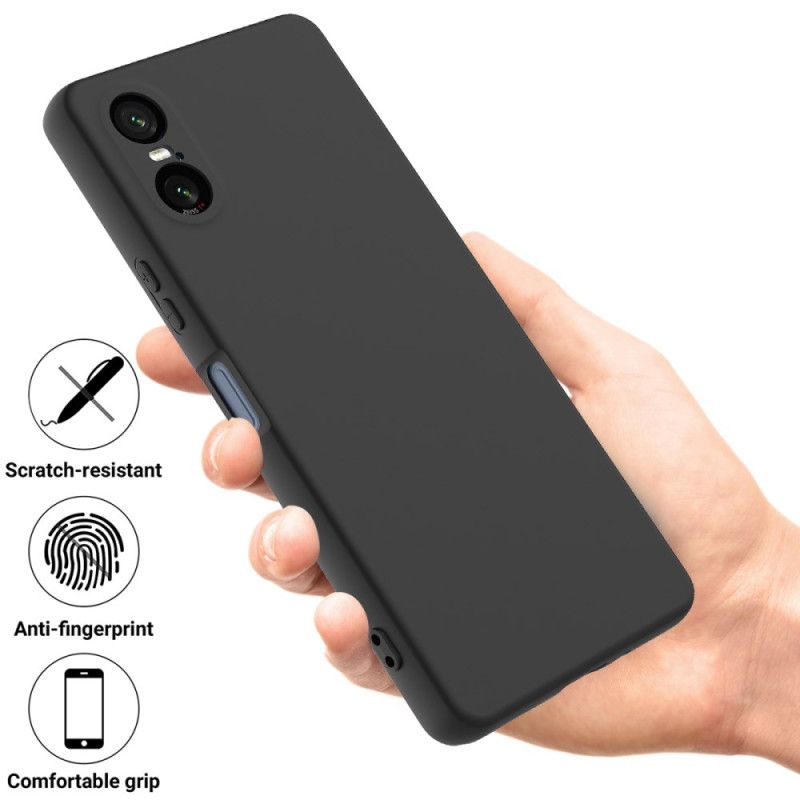 Coque Xperia 10 VI Silicone Liquide à Lanière