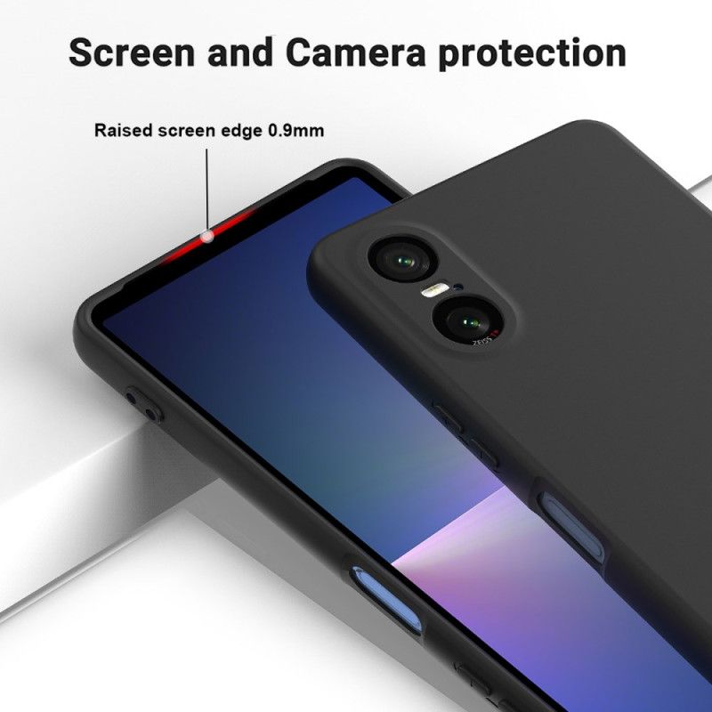 Coque Xperia 10 VI Silicone Liquide à Lanière