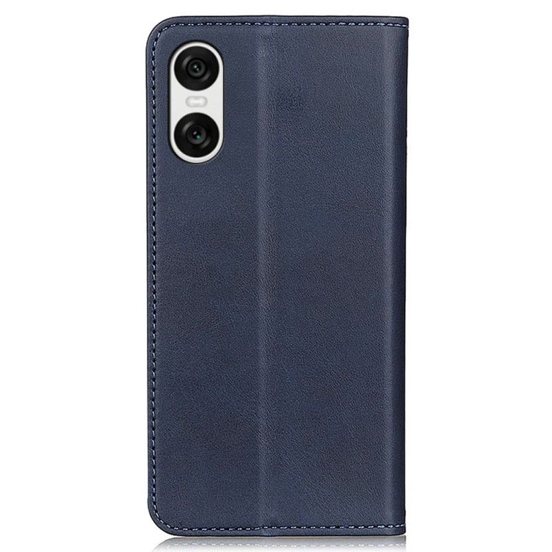 Flip Cover Sony Xperia 10 VI Cuir Fendu