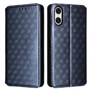 Flip Cover Sony Xperia 10 VI Losanges 3D