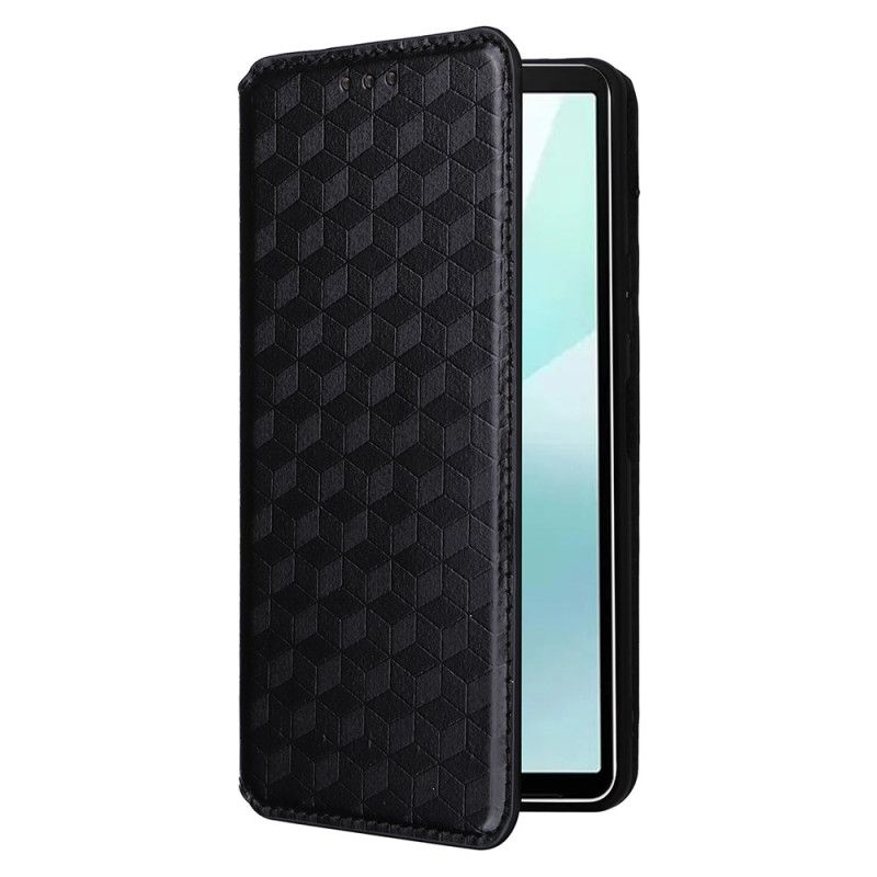 Flip Cover Sony Xperia 10 VI Losanges 3D