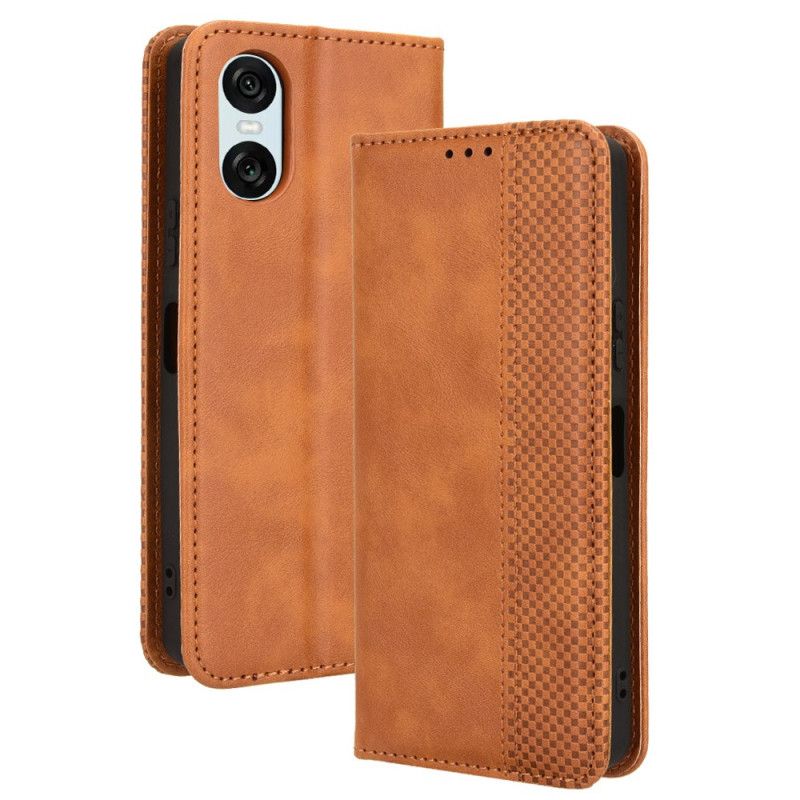 Flip Cover Sony Xperia 10 VI Style Vintage