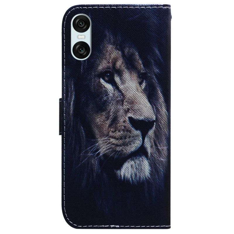 Housse Sony Xperia 10 VI Dreaming Lion