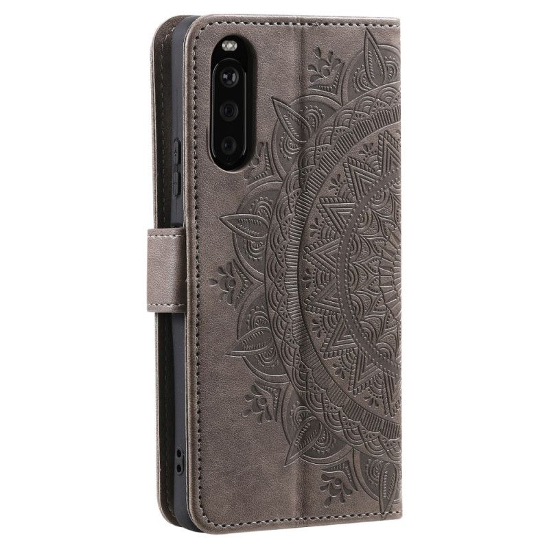 Housse Sony Xperia 10 VI Motif Mandala à Lanière