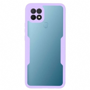 Coque Oppo A15 Hybride Rebord Biseauté