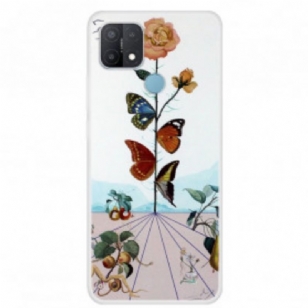 Coque Oppo A15 Papillons de la Nature