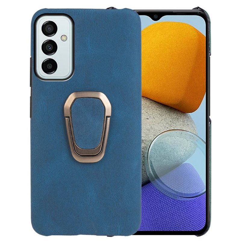 Coque Samsung Galaxy M23 5G imitation cuir avec support