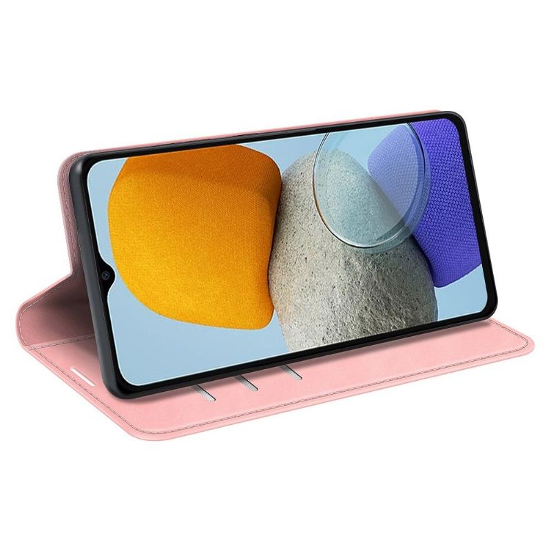 Étui Samsung Galaxy M23 5G simili cuir fonction stand