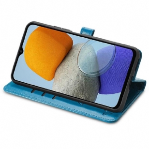 Housse Samsung Galaxy M23 5G effet cuir animaux en relief