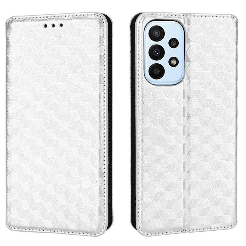 Housse Samsung Galaxy M23 5G flip cover design géométrie