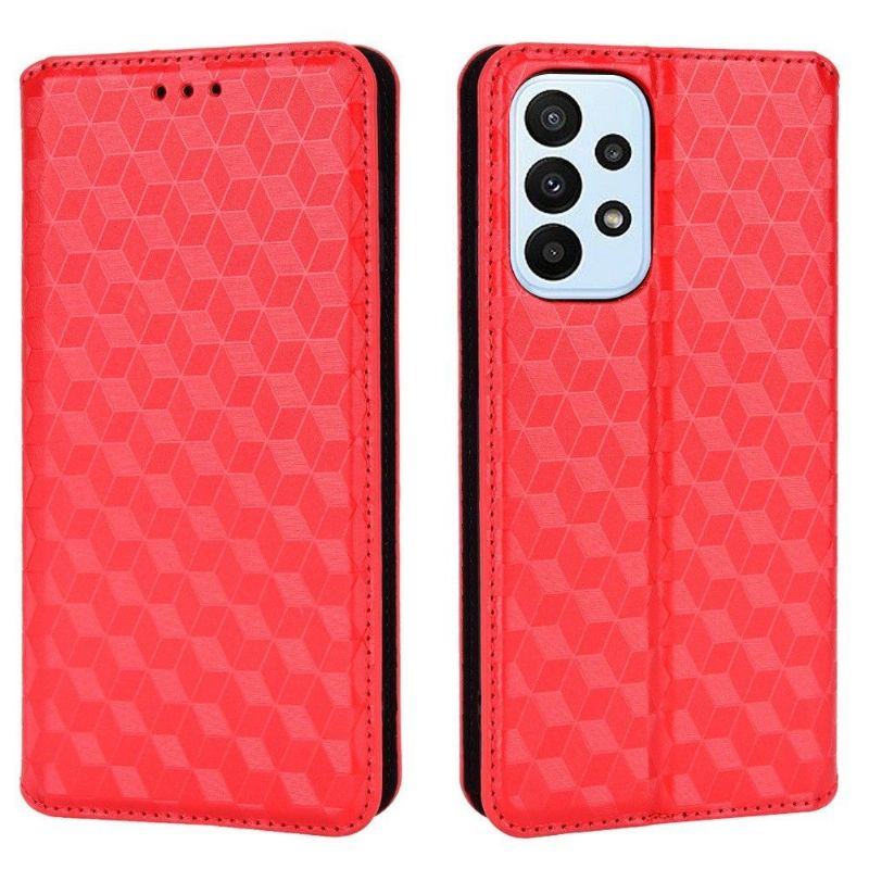 Housse Samsung Galaxy M23 5G flip cover design géométrie