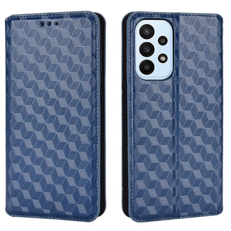 Housse Samsung Galaxy M23 5G flip cover design géométrie