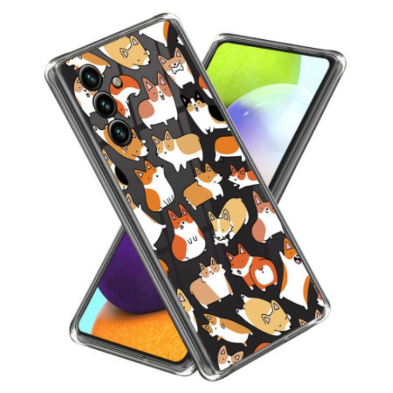 Coque Samsung Galaxy A15 Petits Chiens