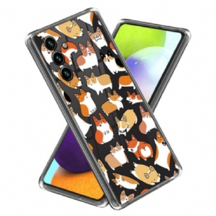 Coque Samsung Galaxy A15 Petits Chiens