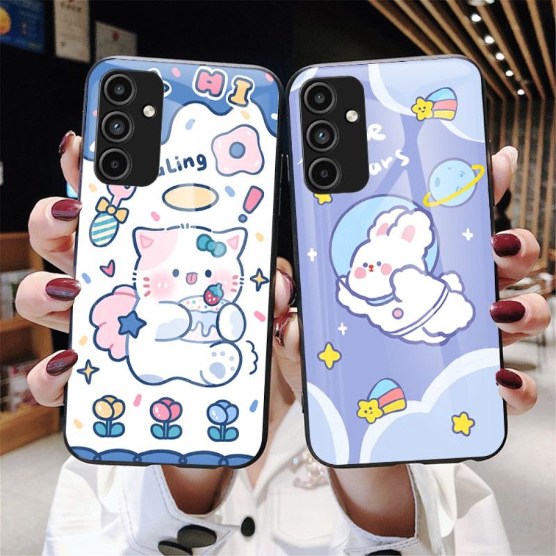 Coque Samsung Galaxy A15 Verre Trempé Cartoon