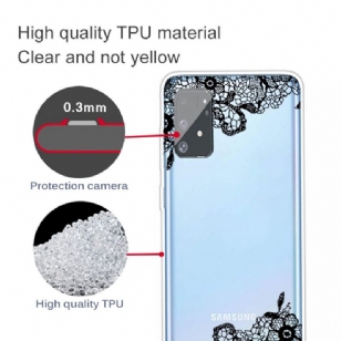 Coque Samsung Galaxy S10 Lite fleur dentelle