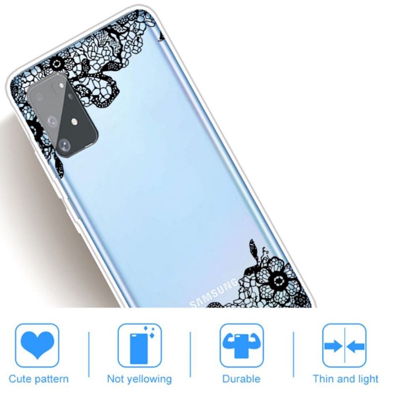 Coque Samsung Galaxy S10 Lite fleur dentelle