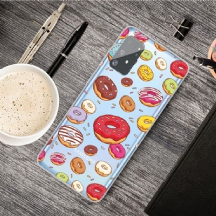 Coque Samsung Galaxy S10 Lite Transparente Donuts