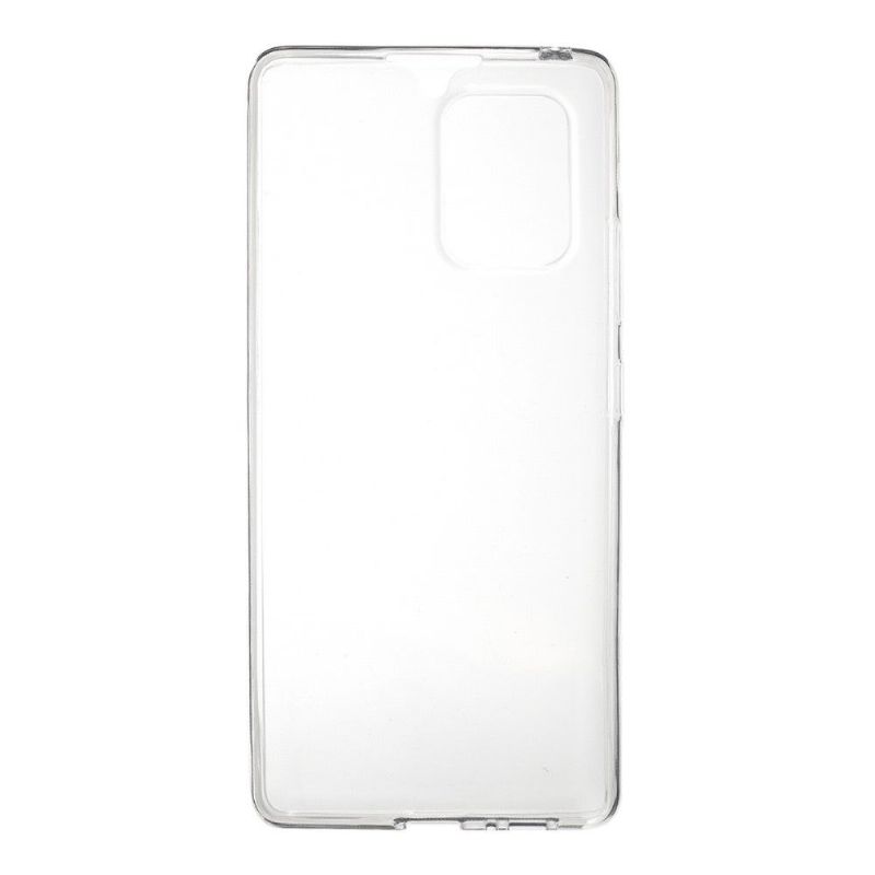 Coque Samsung Galaxy S10 Lite transparente intégrale 2 pièces