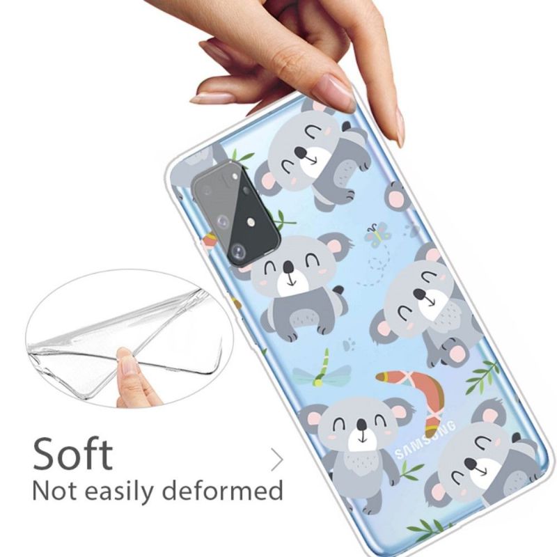 Coque Samsung Galaxy S10 Lite transparente Koalas