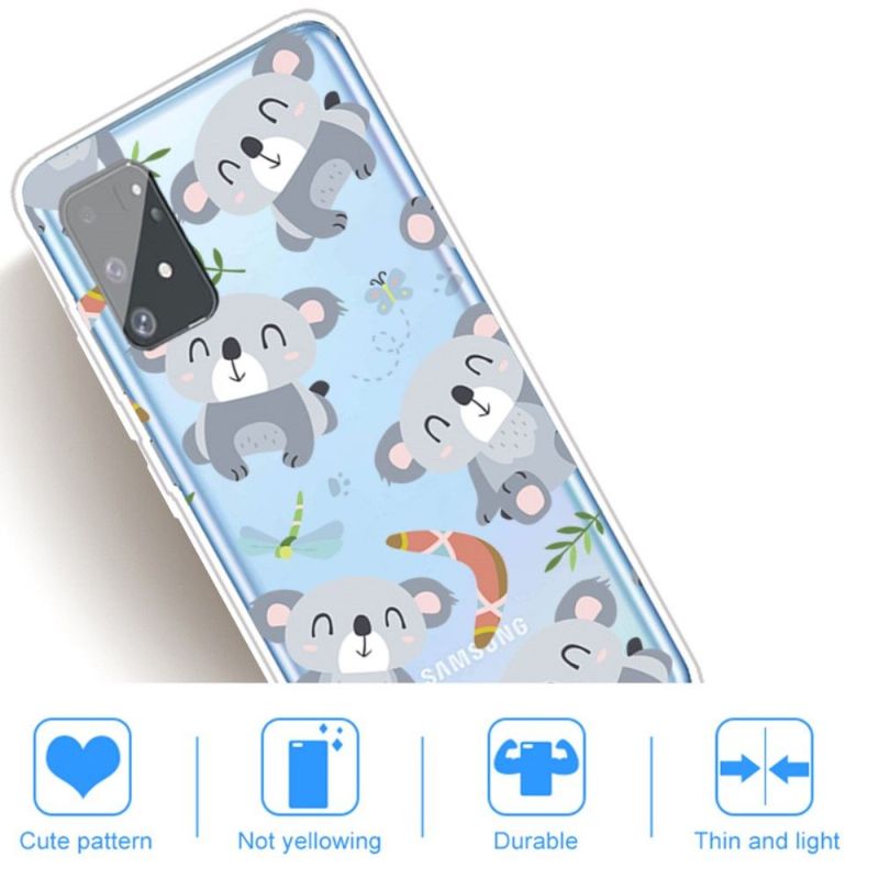 Coque Samsung Galaxy S10 Lite transparente Koalas