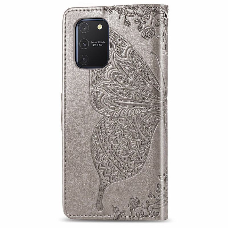 Étui Samsung Galaxy S10 Lite Papillon Relief