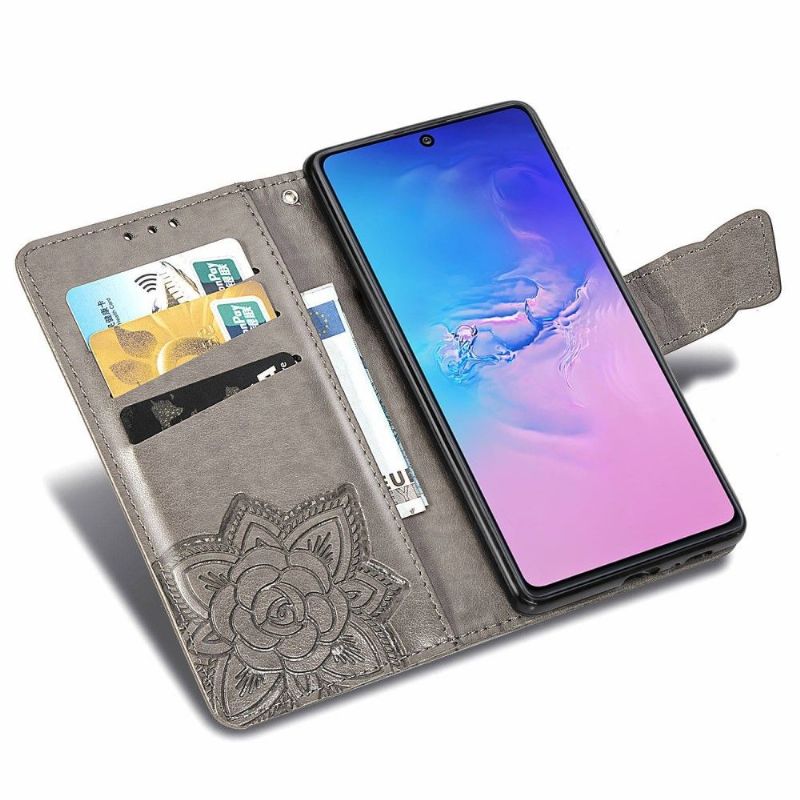 Étui Samsung Galaxy S10 Lite Papillon Relief