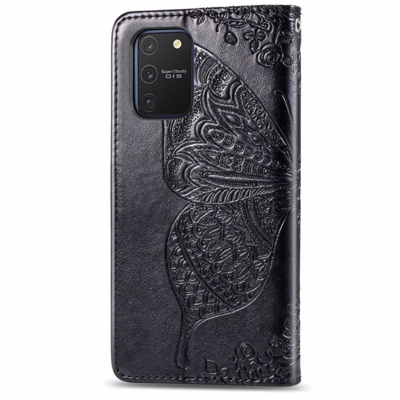 Étui Samsung Galaxy S10 Lite Papillon Relief