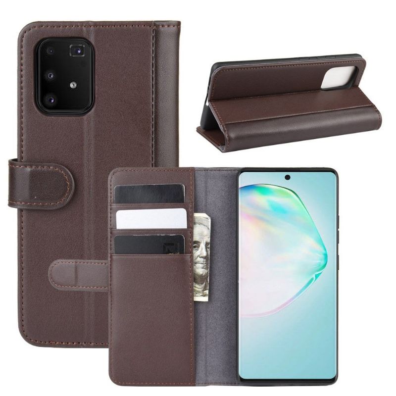 Housse Samsung Galaxy S10 Lite Cuir Premium