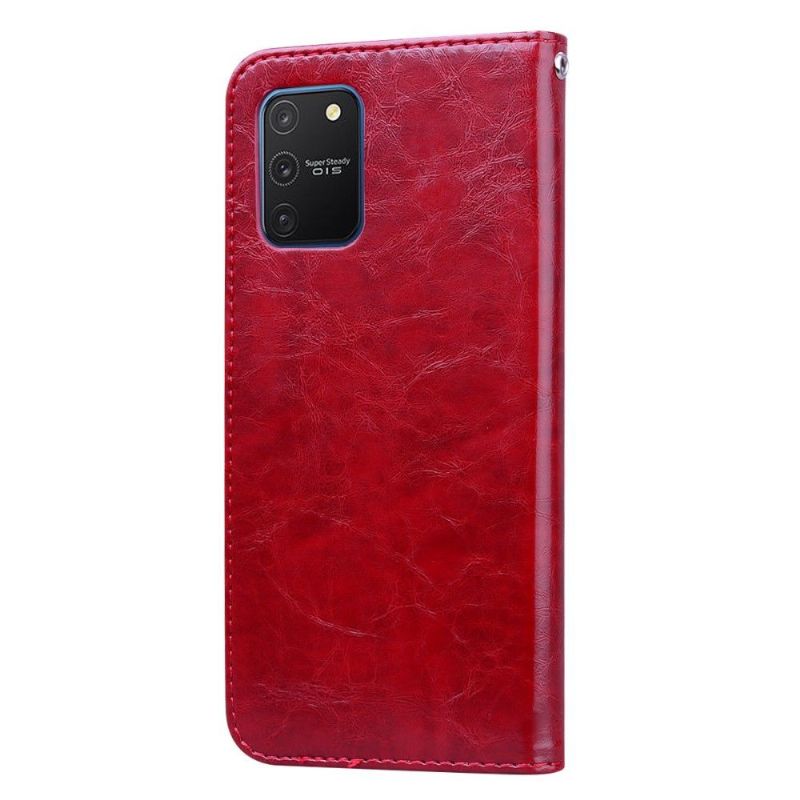 Housse Samsung Galaxy S10 Lite DeLuxe Effet Cuir Vintage