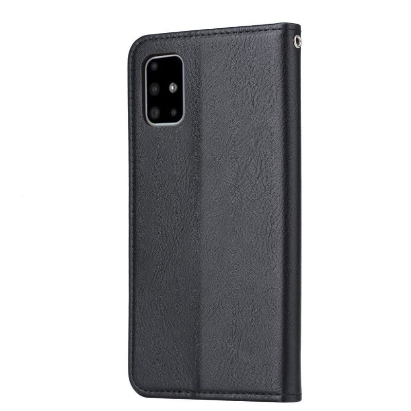 Housse Samsung Galaxy S10 Lite imitation cuir stand case