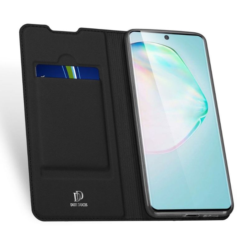 Housse Samsung Galaxy S10 Lite Revêtement Satiné