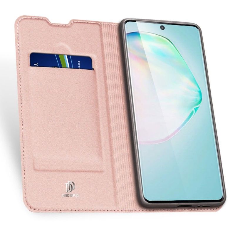 Housse Samsung Galaxy S10 Lite Revêtement Satiné